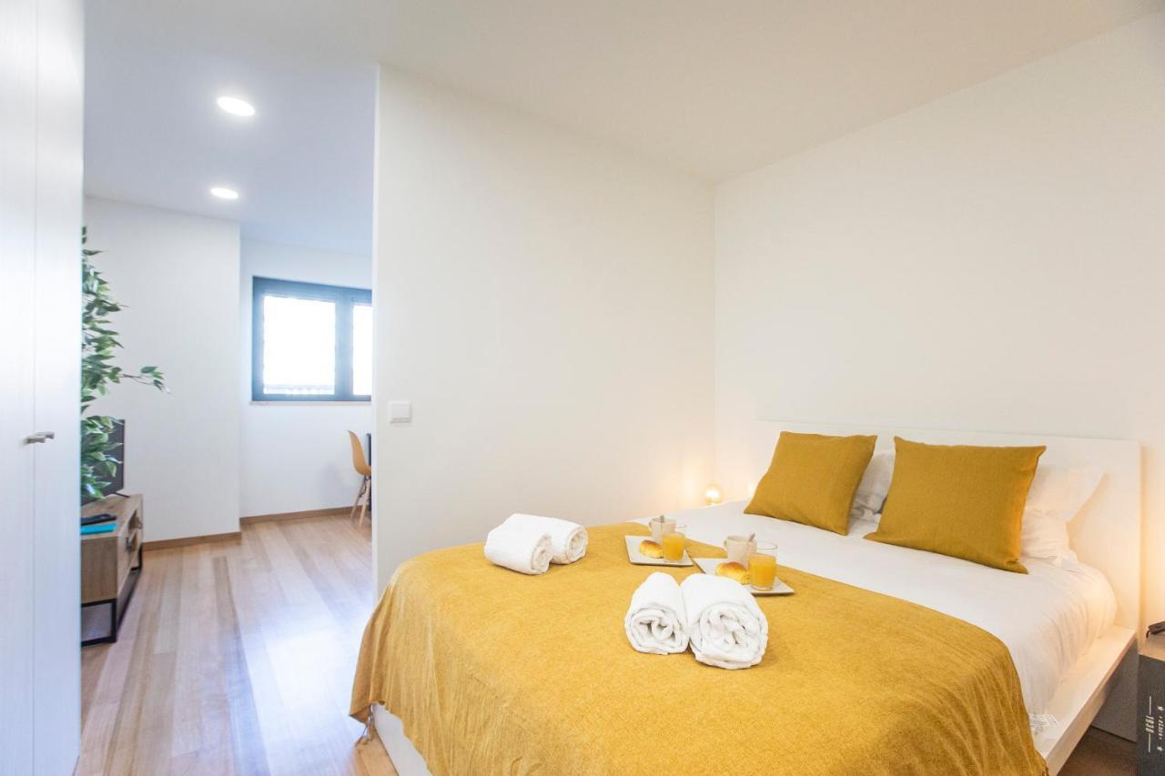 Homely Studio W/ Ac Near Marques By Lovelystay Porto Eksteriør billede